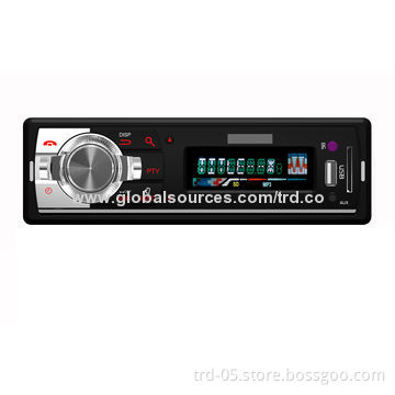 1-din Car Audio MP3 Player, Color LCD, Support USB/SD/MMC Card slot, AUX IN, 4*50W, FM/AM, ID3